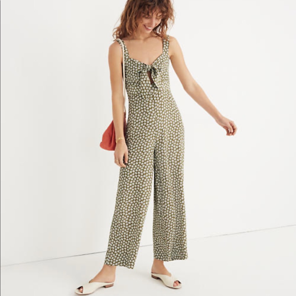 Madewell Plumeria cutout jumpsuit